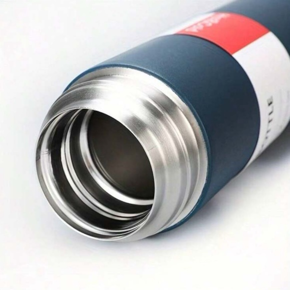 1 Set Stainless Steel Thermal Cup, Double Layer Leakproof Insulated Water Bottle - Picture 15 of 15